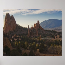 UFO Garden of-the Gods poster