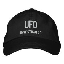 UFO, Investigator Embroidered Baseball Cap