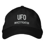 UFO, Investigator embroidered hats