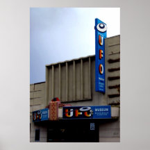 UFO Museum, JLH Print