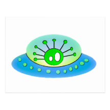 UFO POSTCARD