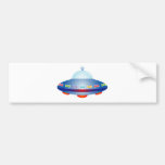 UFO Spaceship Bumper Stickers