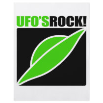 UFO's Rock! Full Color Flyer