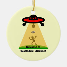 UFOs Scottsdale Ornaments