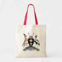 Uganda Coat of Arms detail Bag