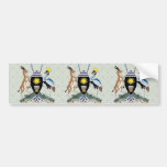 Uganda Coat of Arms detail Bumper Sticker