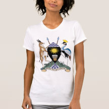 Uganda Coat of Arms detail Tshirts