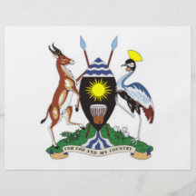Uganda Coat of Arms Flyers