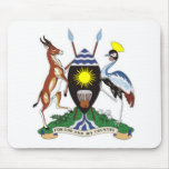 Uganda Coat of Arms Mouse Pad