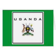 Uganda Customized Product Greeting Card