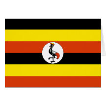 Uganda Flag Cards