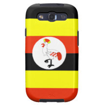 Uganda Flag Galaxy S3 Case