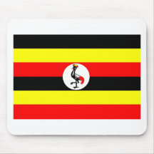 Uganda flag mousepads