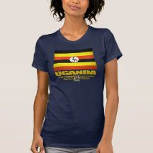 Uganda Flag Tee Shirts