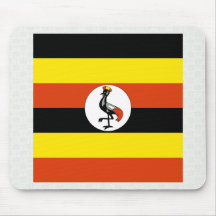 Uganda High quality Flag Mouse Pad