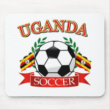 Ugandan Soccer Designs Mousepad