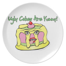 Ugly Cakes Are Yummy Plates