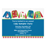 Ugly Christmas Sweater Party Invitations