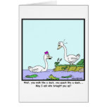 Ugly Duckling: Swan cartoon