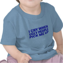 UGLY PEOPLE BLUE TSHIRT