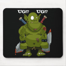 Ugo the Orc Mouse Pad
