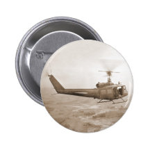 UH-1 Slick Pinback Buttons