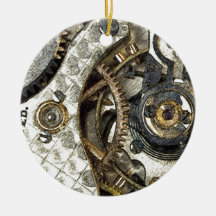Uhrwerk Weihnachtsbaum Ornamente