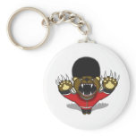 UK bear Keychain