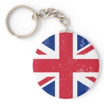 UK British Great Britain England English Flag Key Chain