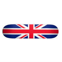 UK British Great Britain England English Flag Custom Skate Board