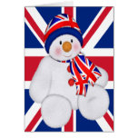 UK Christmas Snowman cards
