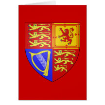 UK COAT OF ARMS CARDS