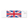 UK Flag Bumper Stickers