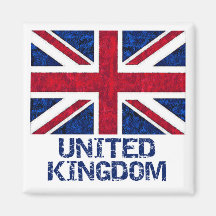 UK FLAG FRIDGE MAGNET
