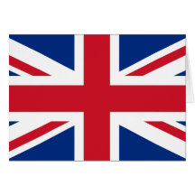 UK Flag Greeting Cards