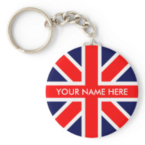 UK flag. keychains