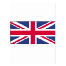Uk Flag Postcard