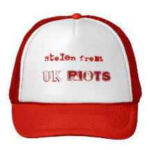 UK riot hat