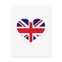 UK Union Jack Post Card