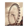(UK) Vintage London Eye Postcard