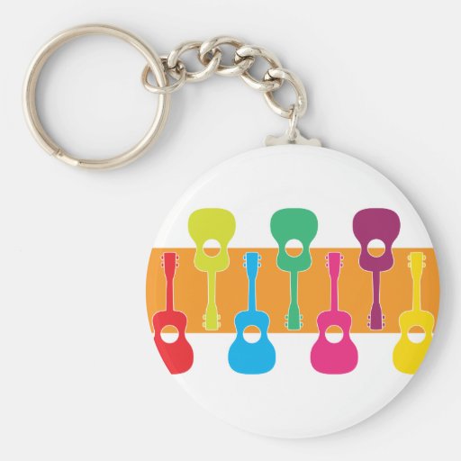 Uke Graphic Key Chains