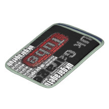 UKGTube Typography Sleeve iPad Sleeve