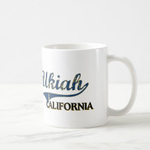 Ukiah California City Classic Coffee Mugs