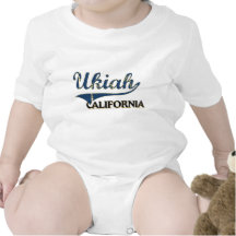 Ukiah California City Classic Rompers