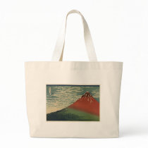 Ukiyo-e Hokusai Fujiyama Canvas Bag