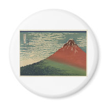 Ukiyo-e Hokusai Fujiyama Fridge Magnets