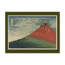 Ukiyo-e Hokusai Fujiyama Postcards