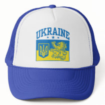 Ukraine Coat of Arms Trucker Hat