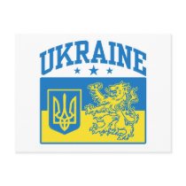 Ukraine Coat of Arms Post Cards