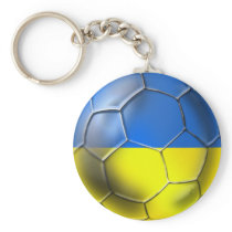 Ukraine Euro 2012 and Brazil 2014 World cup Soccer Key Chain